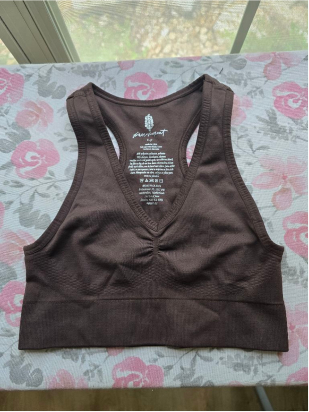NWOT Free People Racerback Sport Bra Size Small